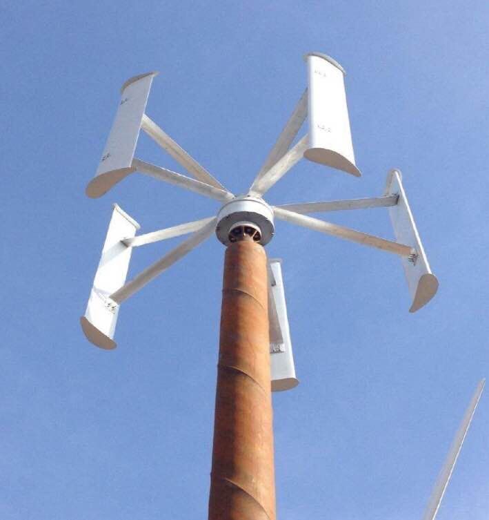 Ylitc Vertical Axis Wind Turbine technical Date,Solar and Wind electric project